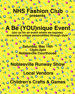 Noblesville High School Fashion Club's May fashion show