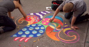 Chalk Art Festival, Saturday, June 18, 10 a.m.-5 p.m., Hamilton Town Center